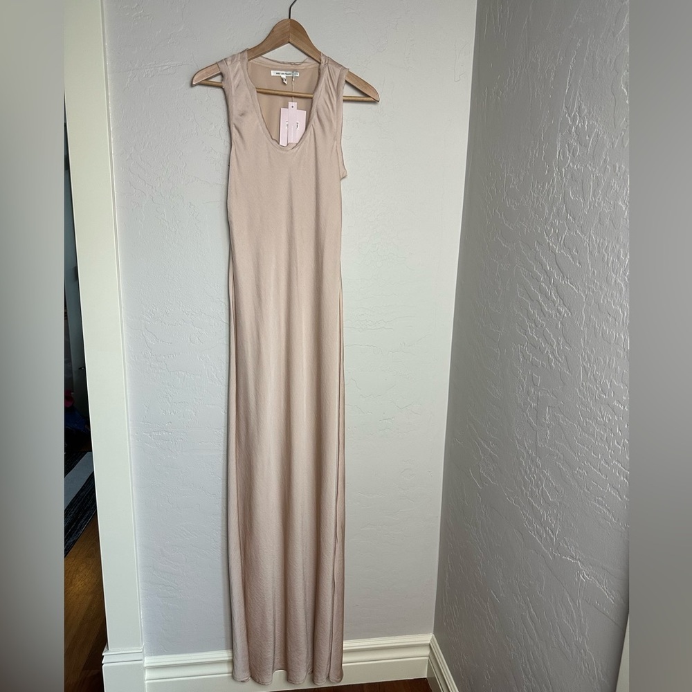 Avec Les Filles Washed Statin Bias Slip Maxi Dress Size: S New!‎ - Picture 11 of 11